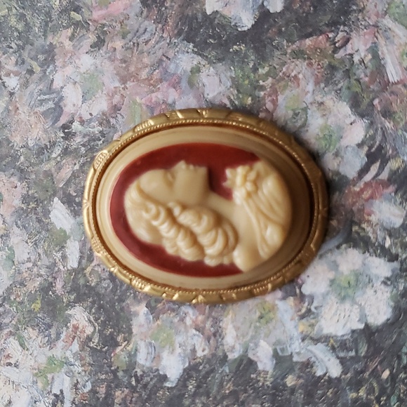 Vintage Celluloid Cameo EUC - Picture 4 of 5